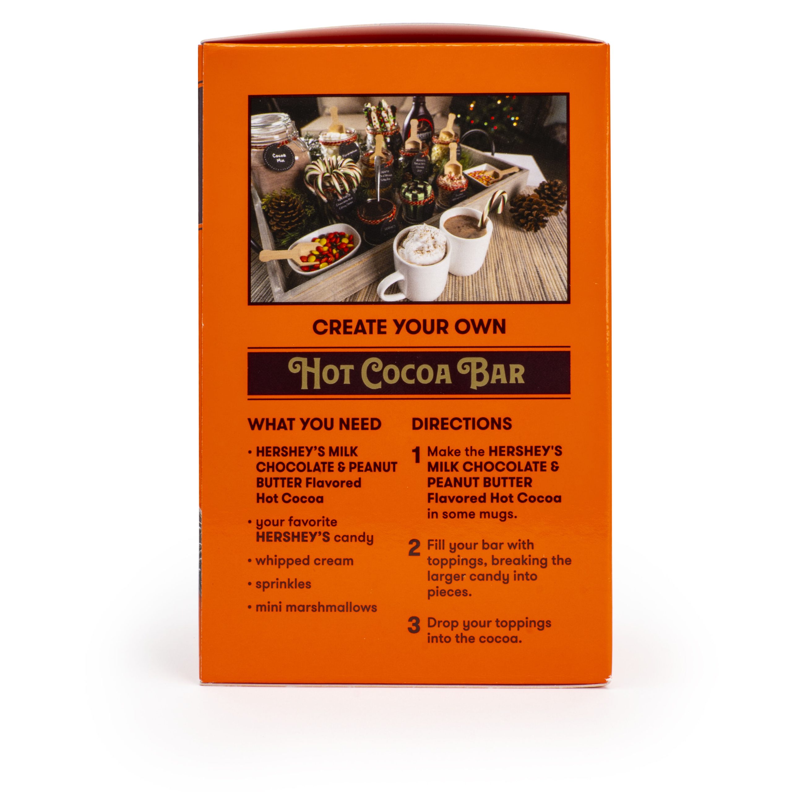 REESE’S Milk Chocolate and Peanut Butter Hot Cocoa Mix, 0.88oz (6 Count) - THE HERSHEY COMPANY
