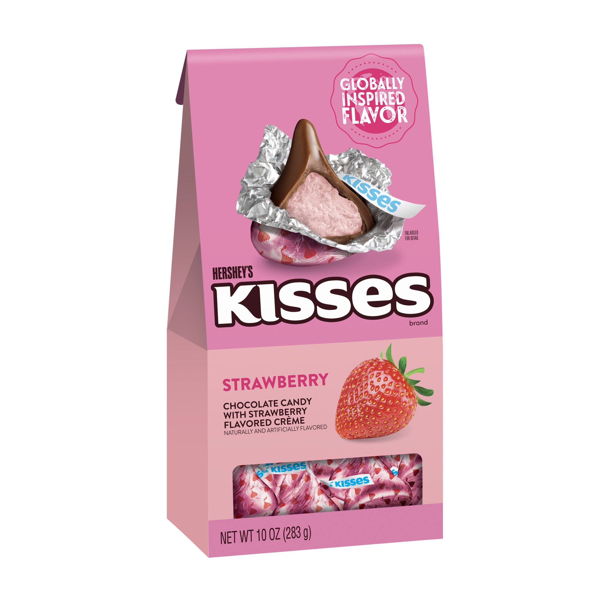 HERSHEY’S KISSES Flavors of The World Strawberry 10oz Pouch - THE HERSHEY COMPANY