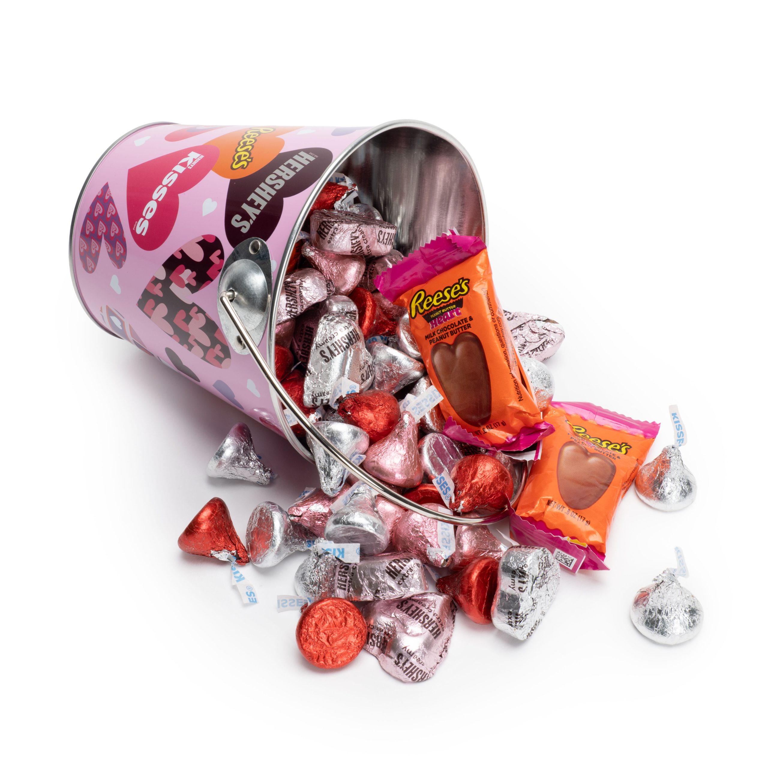 Valentine’s Day Candy Bucket, 20 oz. - THE HERSHEY COMPANY