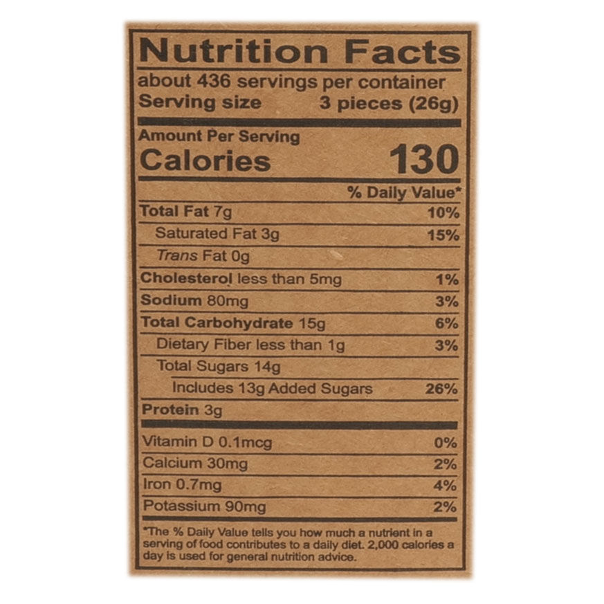 REESE’S Milk Chocolate Peanut Butter Cup Miniatures Bulk 25 lbs Candy Box - THE HERSHEY COMPANY