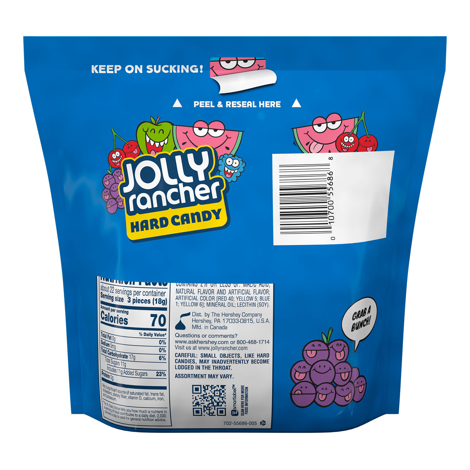 JOLLY RANCHER Original Hard Candy 14oz Candy Bag - THE HERSHEY COMPANY